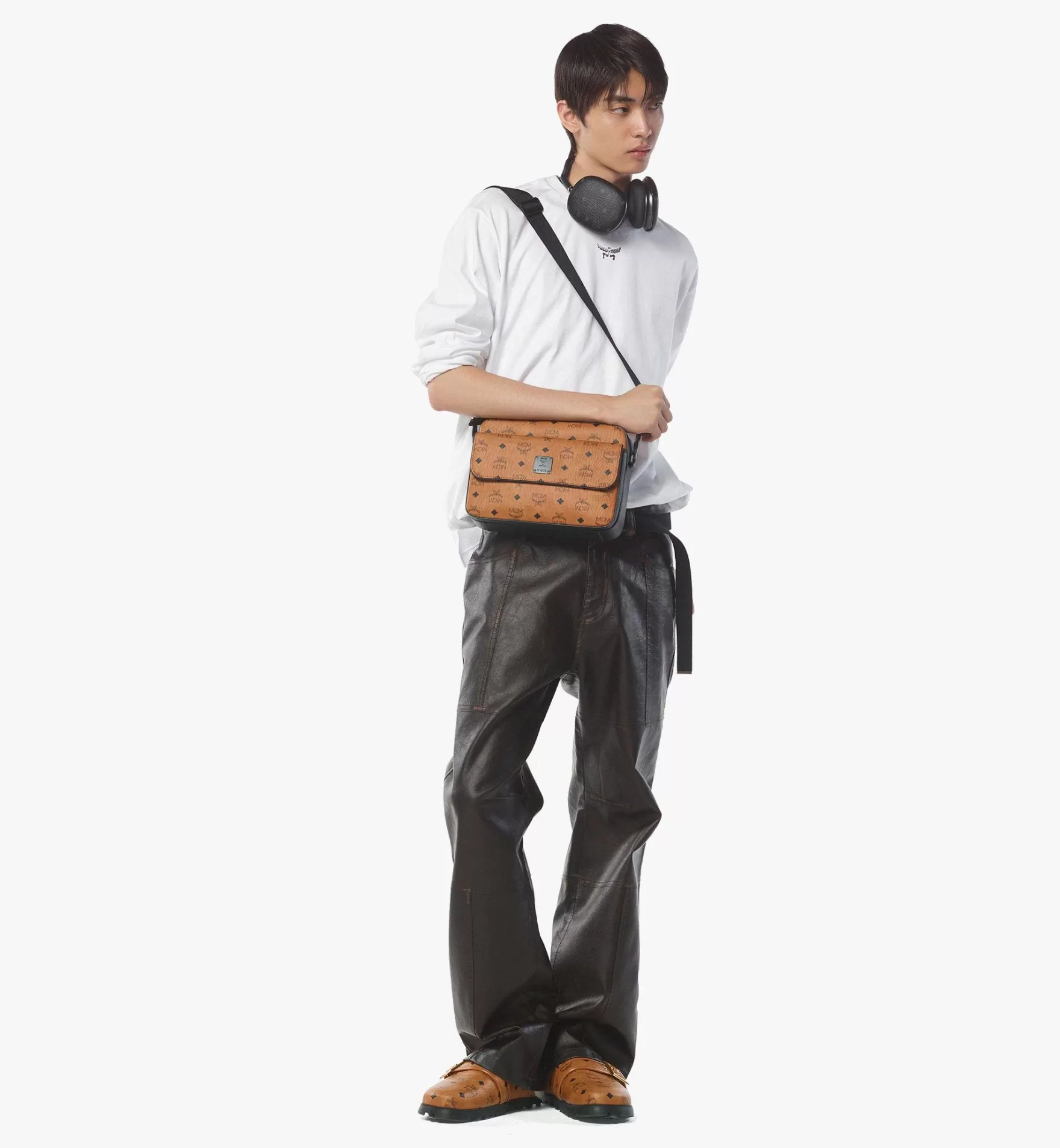 Cheap Aren Messenger-Tasche In Visetos Messengers