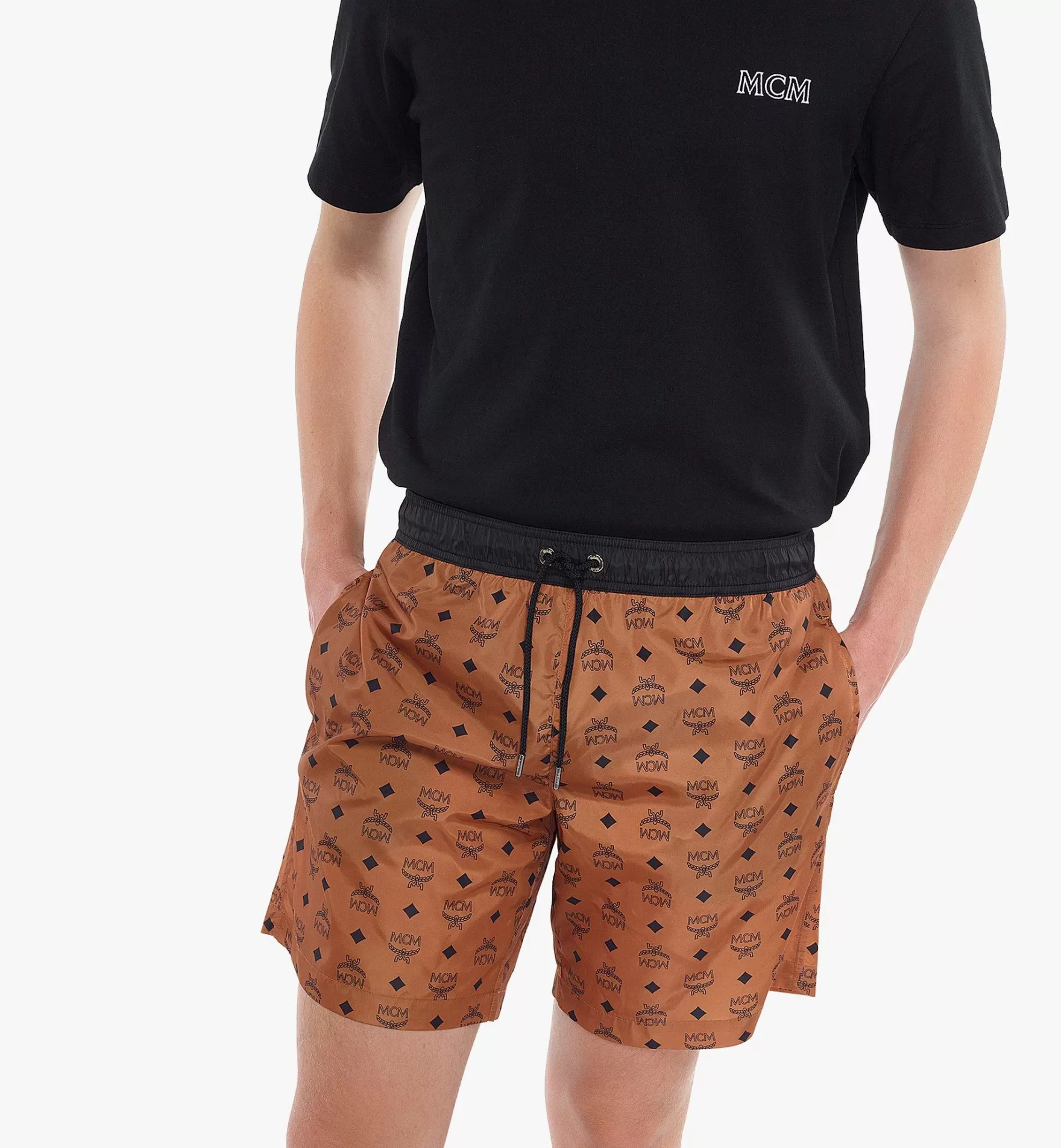 New Badehose Mit Monogramm-Print Fur Herren Hosen & Shorts