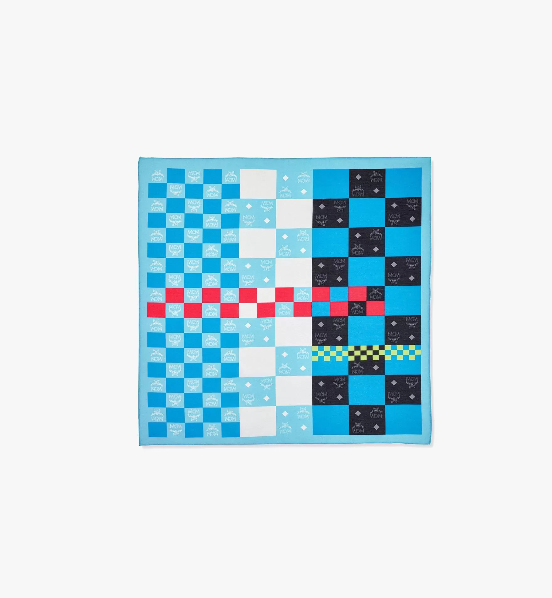 Discount Bandana-Tuch In Checkerboard Visetos Schals