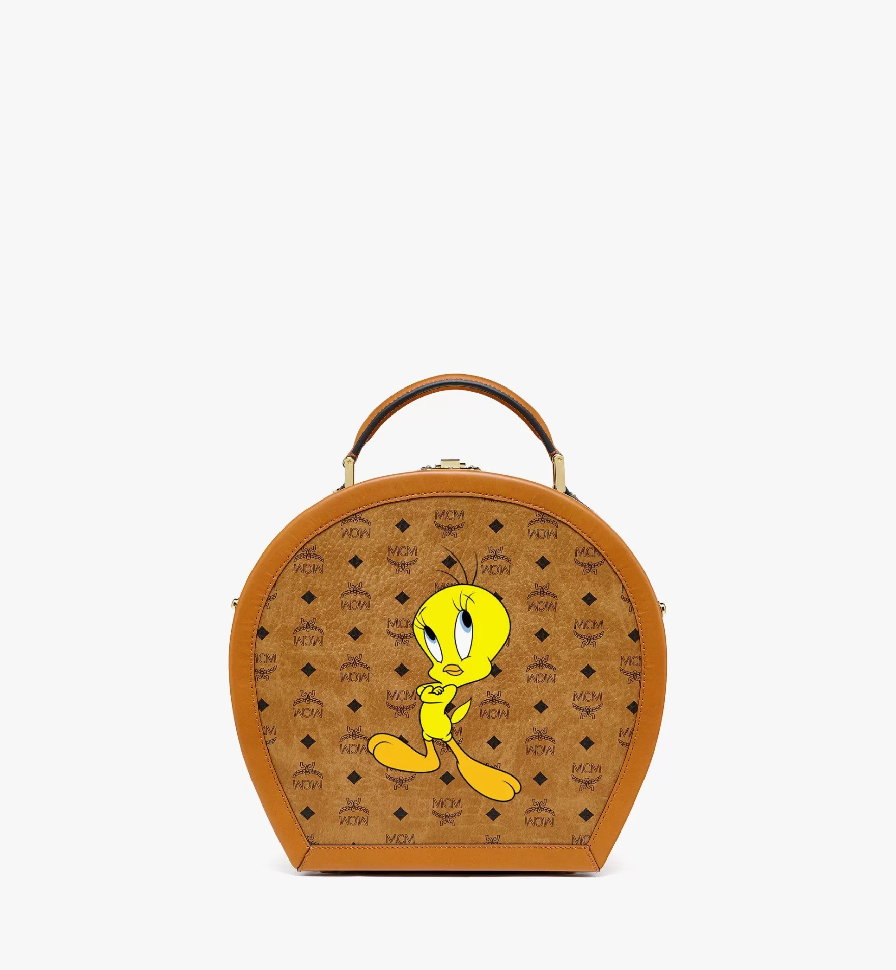 Best Looney Tunes X Mcm Hutkoffer In Visetos Taschen Mit Griff Oben