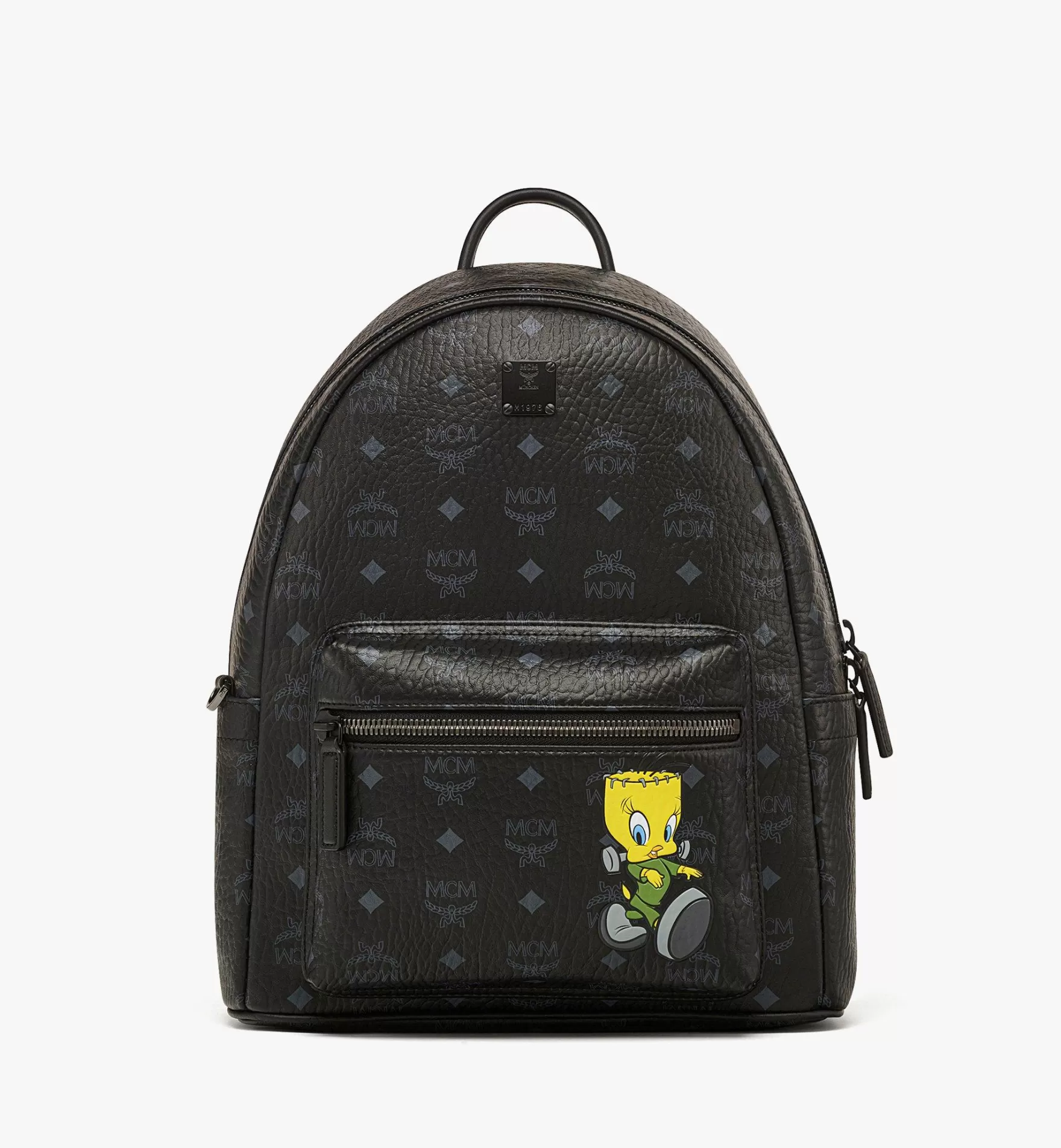 Clearance Looney Tunes X Mcm Stark Rucksack In Visetos Rucksäcke