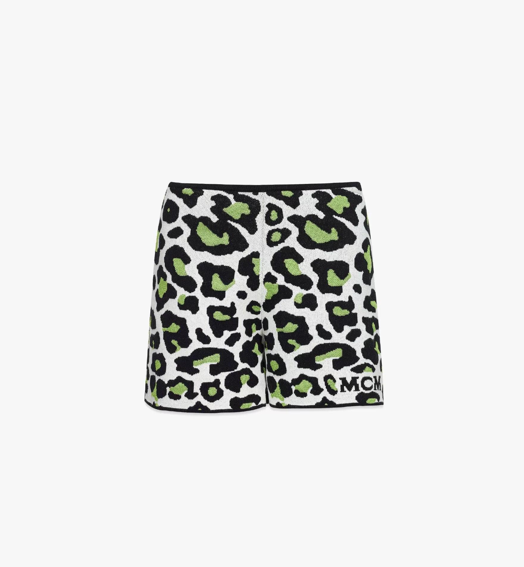 Store Shorts Aus Jacquard-Strick Mit Leopardenmuster Die Ganze Ready-To-Wear