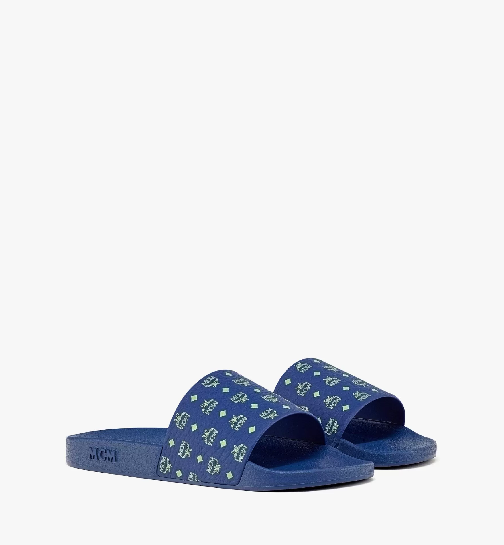 Shop Slides Mit Monogramm-Print Slides