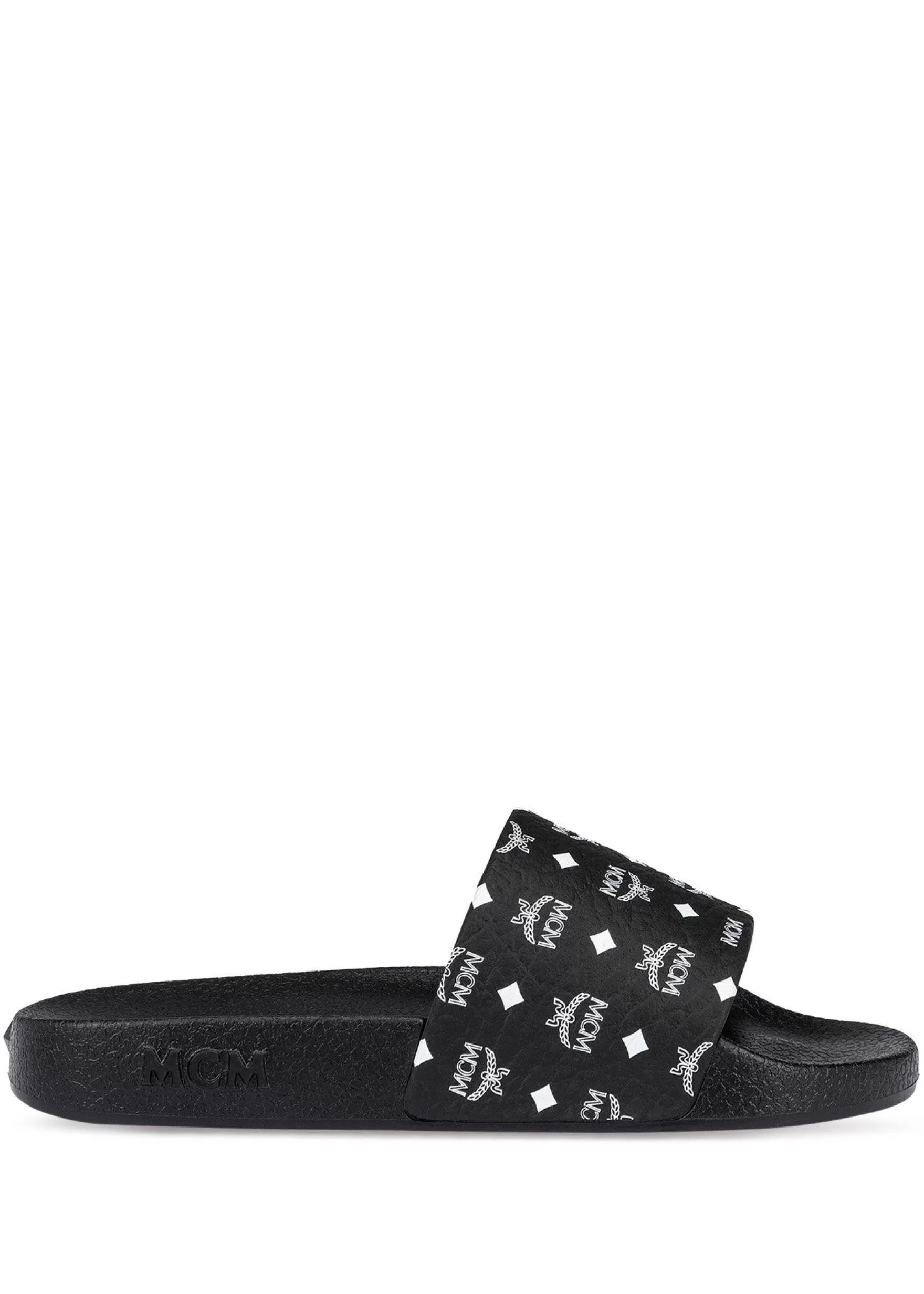 Shop Slides Mit Monogramm-Print Slides