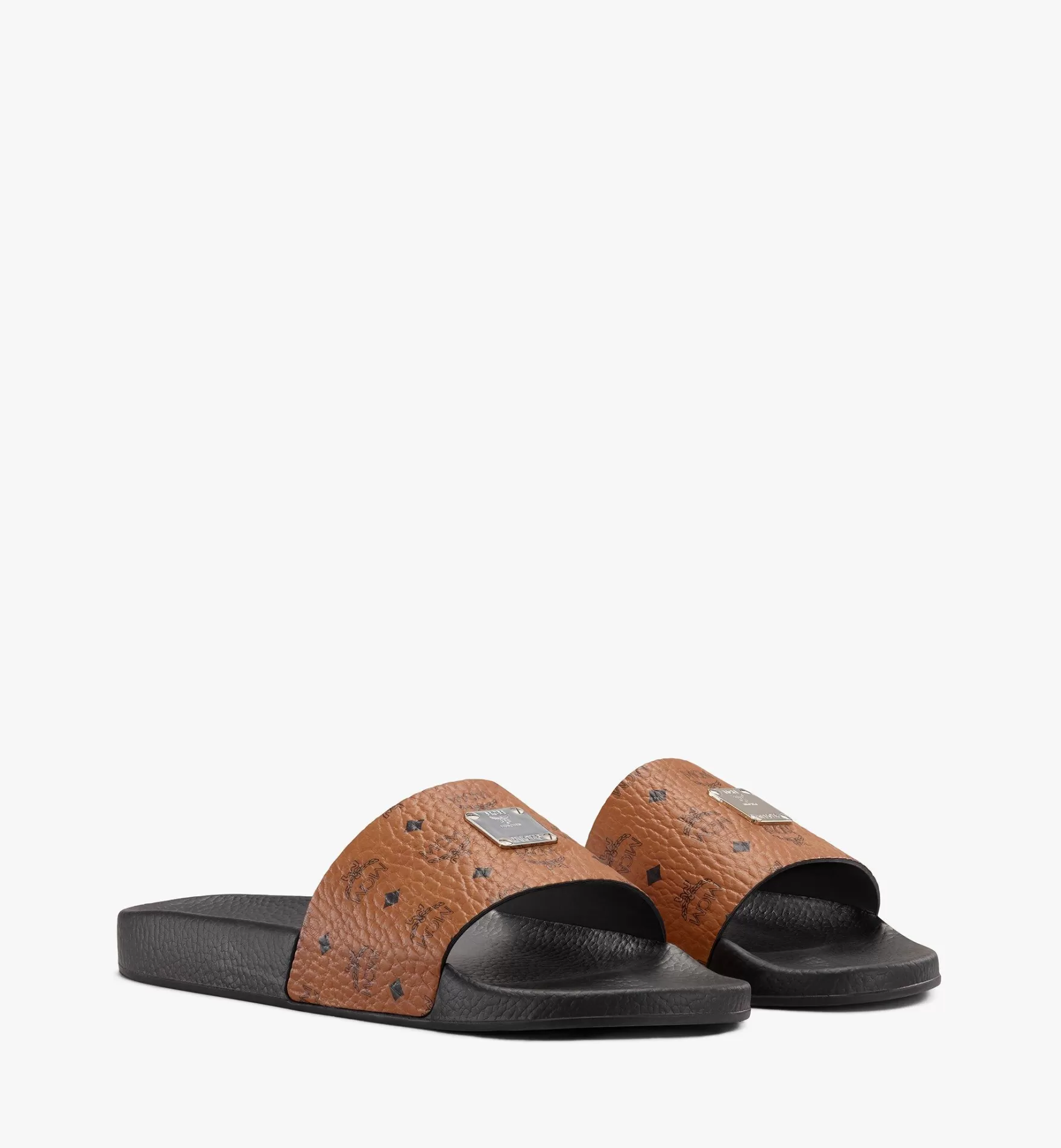 Cheap Slides Mit Monogramm-Print Slides