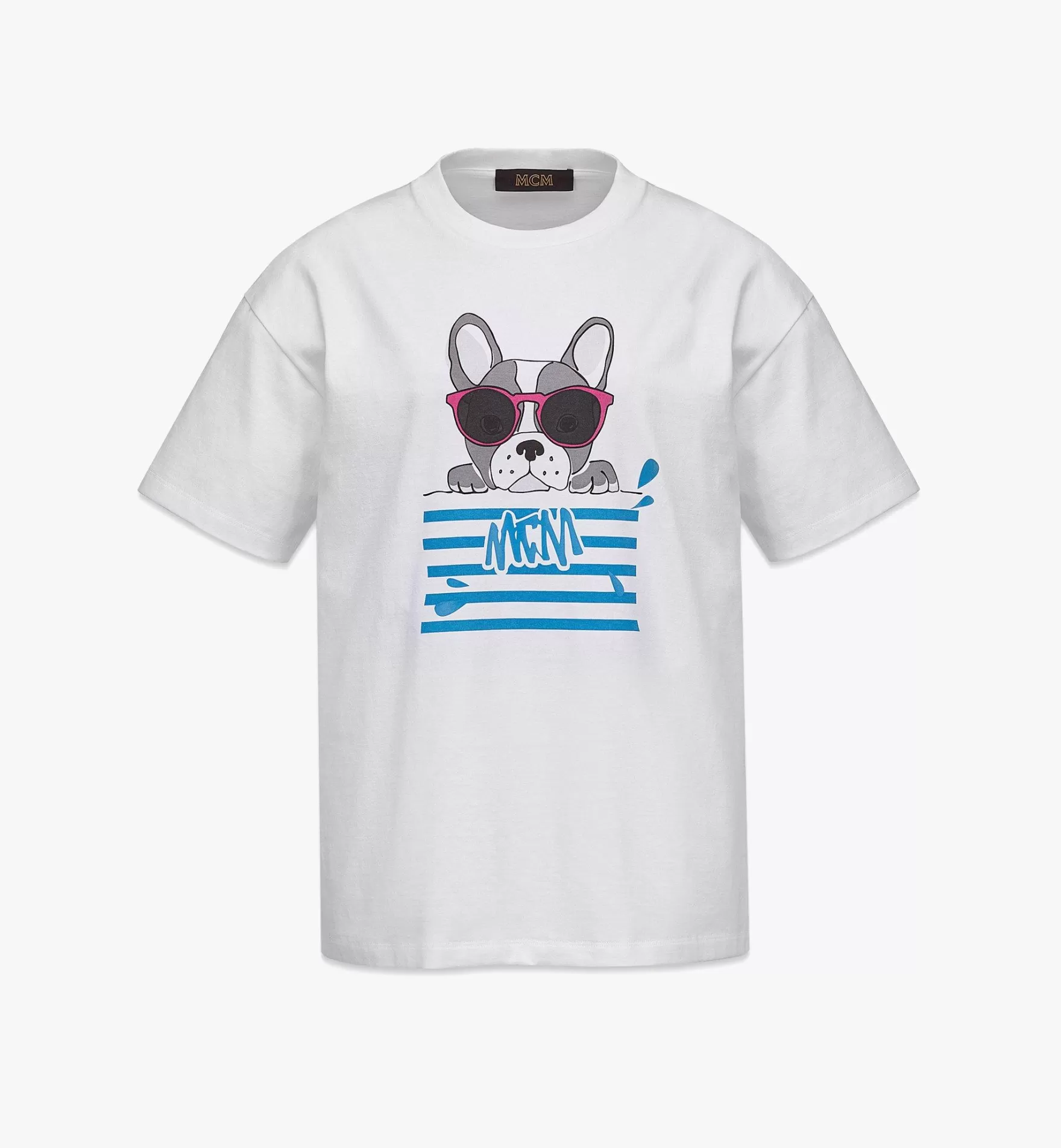 Discount T-Shirt Mcm Sommer Aus Bio-Baumwolle Mit „M Pup"-Motiv Fur Damen Die Ganze Ready-To-Wear